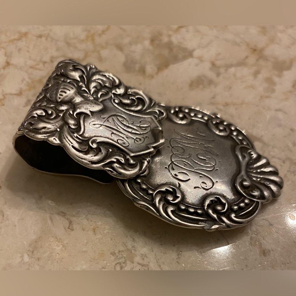 Vintage Sterling Silver Victorian Inspired Pendant by Foree Hunsicker - Picture 3 of 7